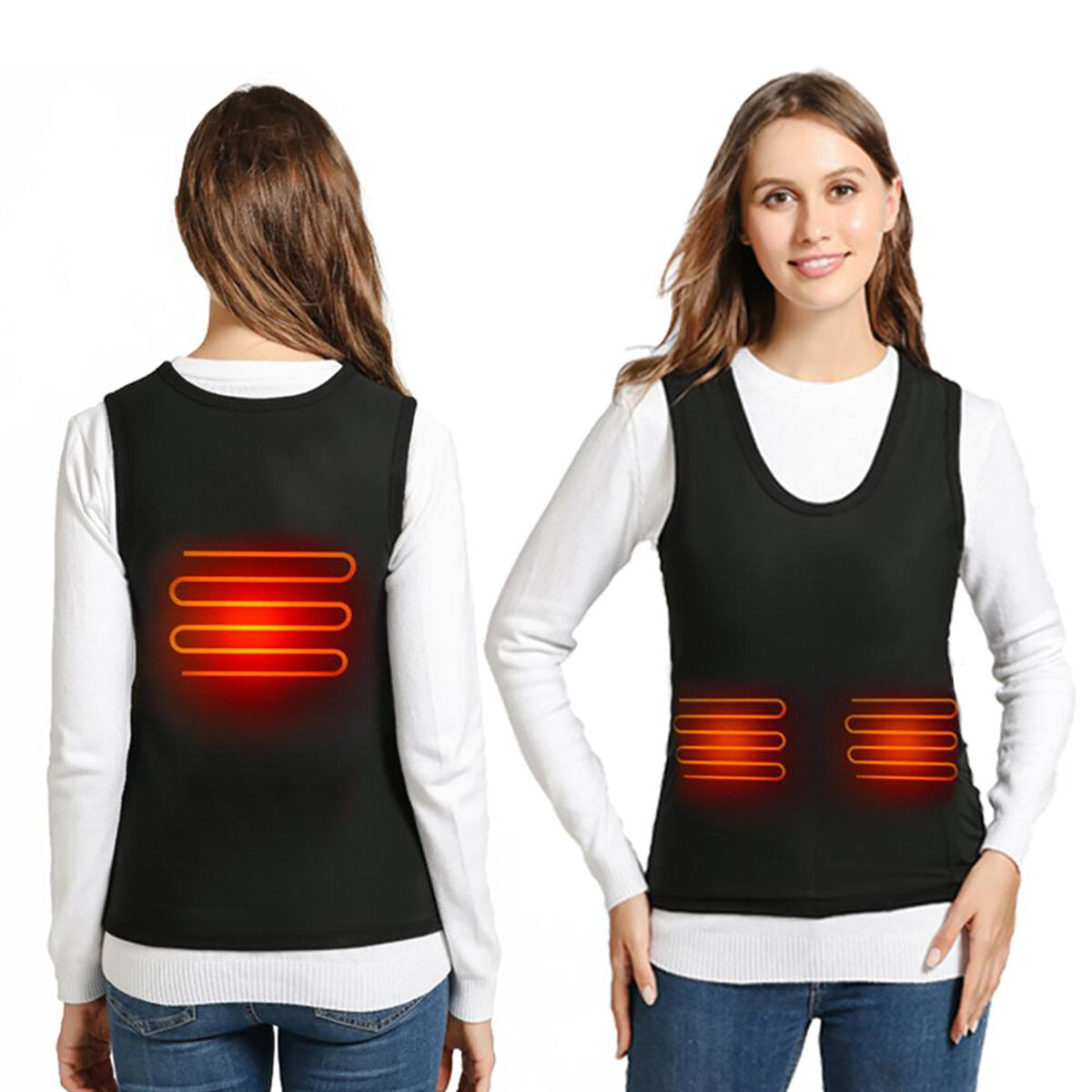 USB Heated Vest - Adjustable Temperature Winter Jacket for Men & Women Main image