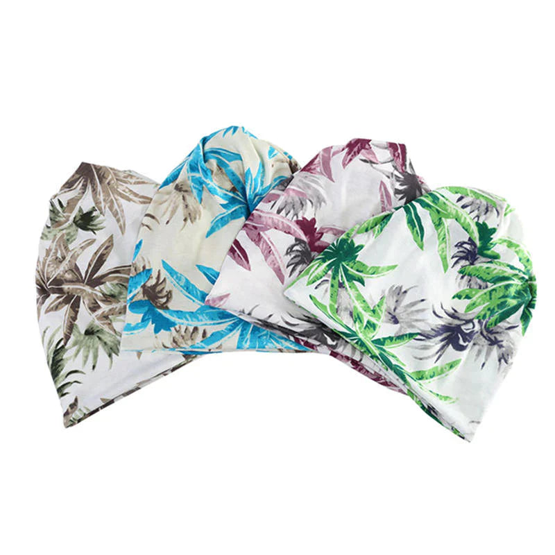 Unisex Multipurpose Tree Print Cotton Headpiece Scarf Cap Soft Warm Beanie Secondary image