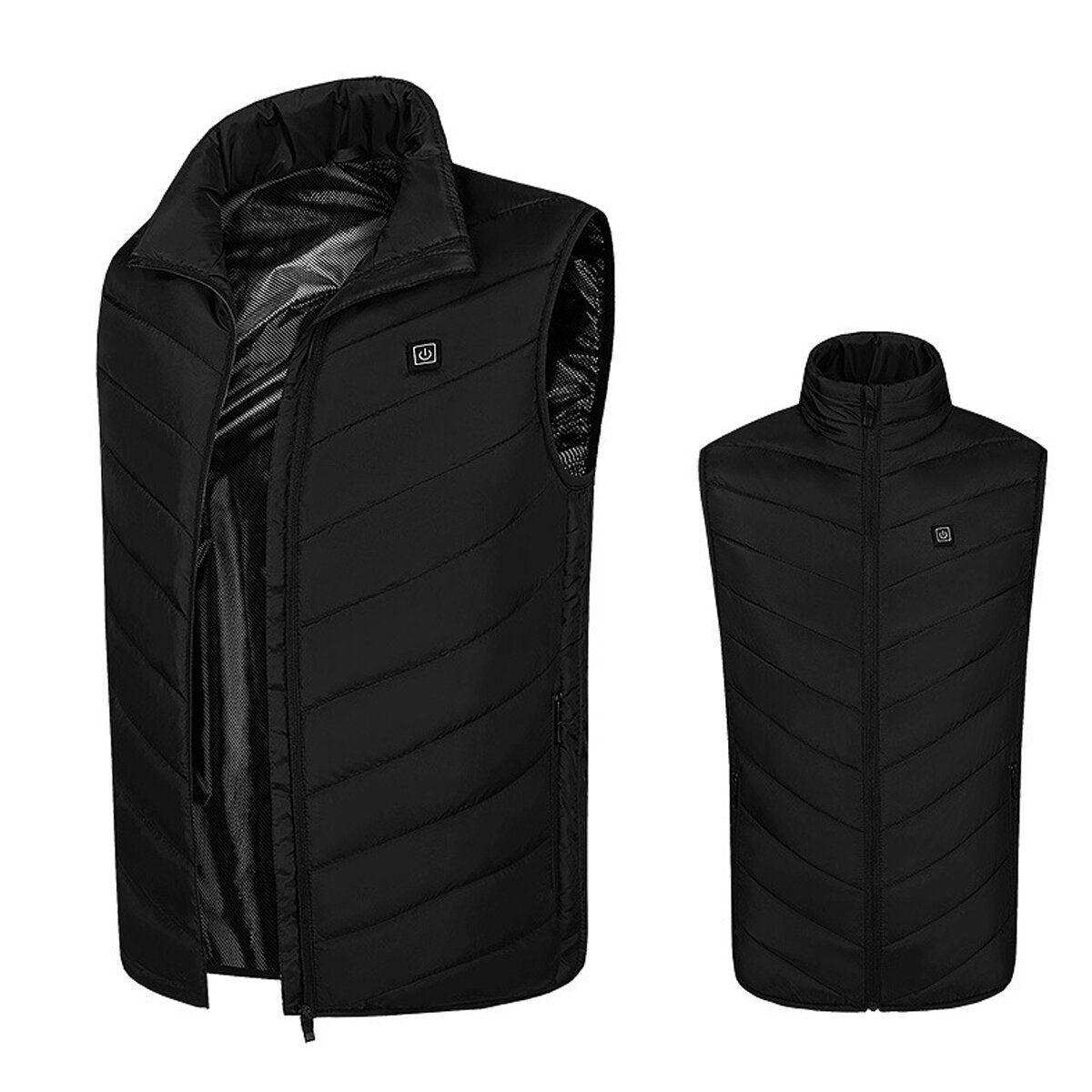 USB Heated Vest - Electric Warm Jacket for Men & Women, Winter Thermal Coat Secondary image