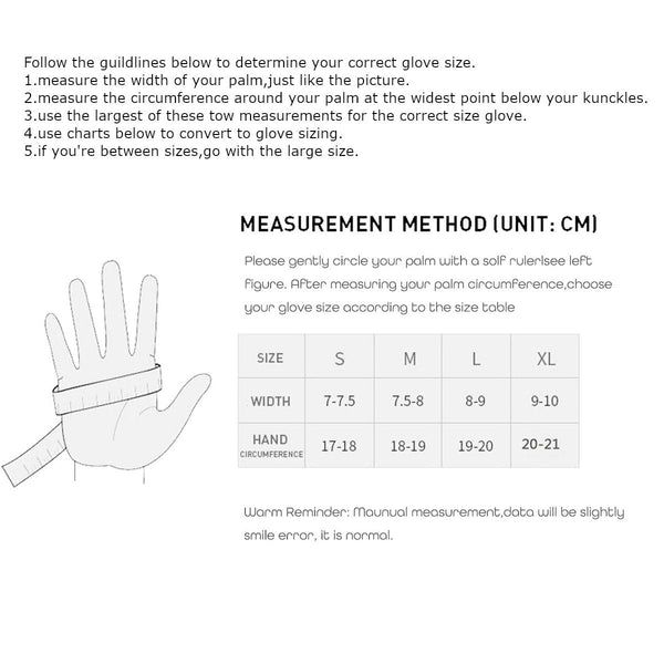 Winter Thermal Windproof Touchscreen Motorcycle Gloves - Antiskid Outdoor Sports
