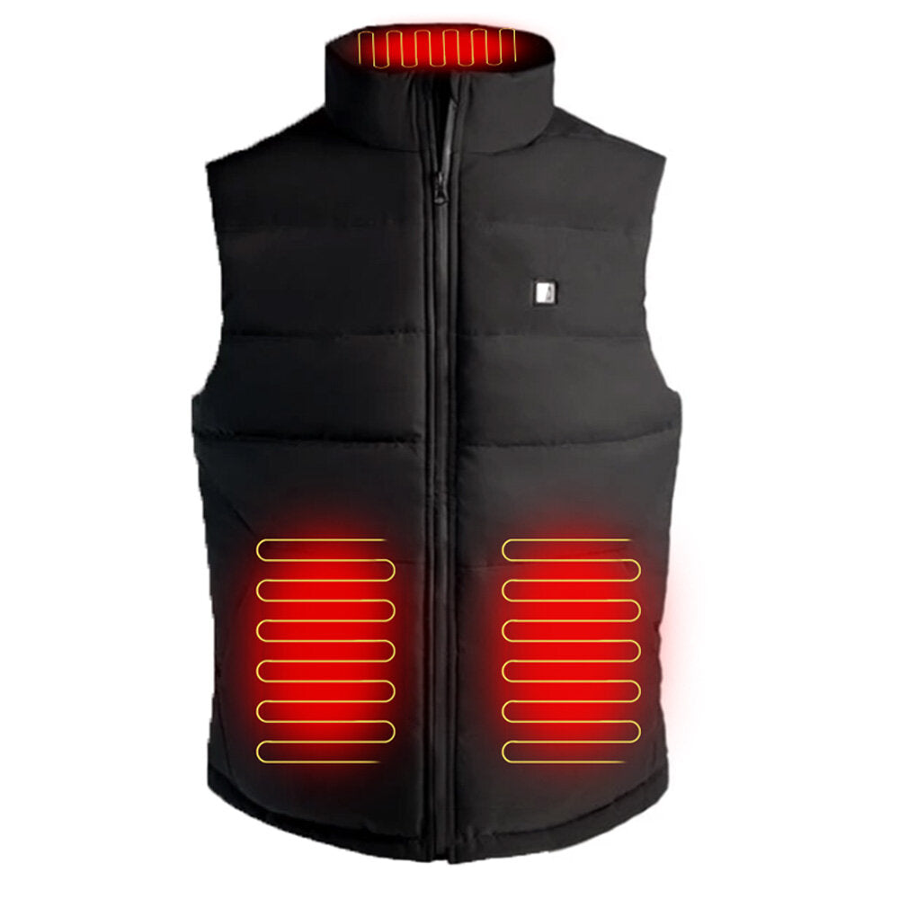 Men's Graphene Heated Vest - USB Smart Thermostatic Winter Jacket with 4 Heating Zones Main image