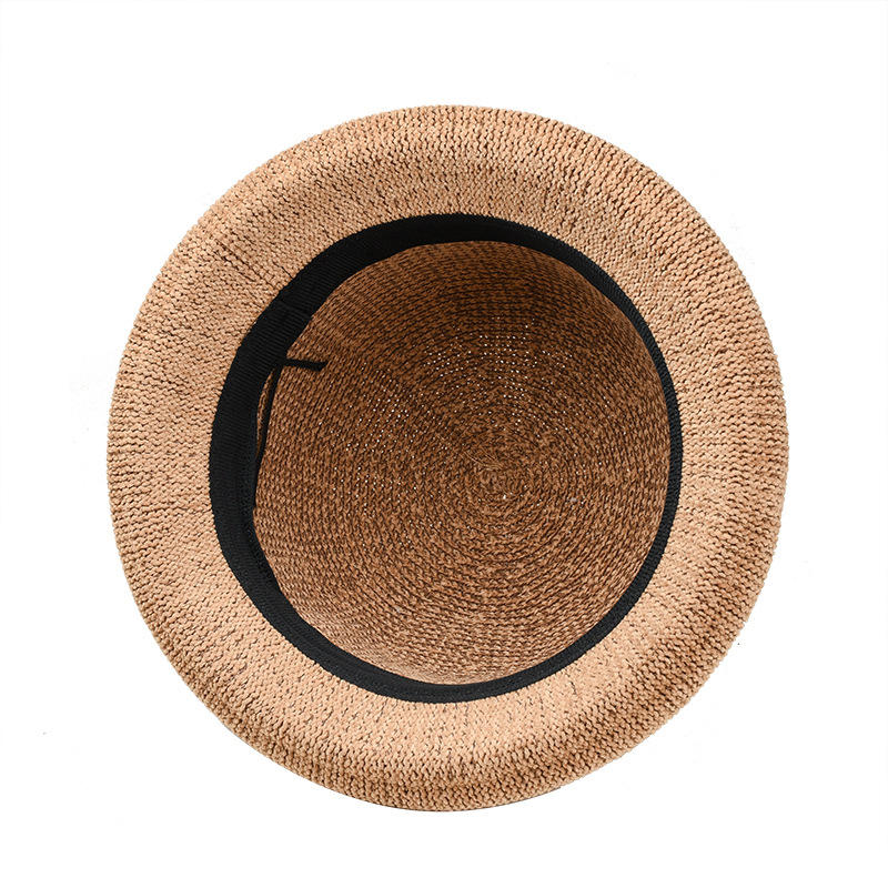 Women Ladies Shaped Dome Knot Chenille Top Hat Vintage Elegant All-Match Basin Cap Secondary image