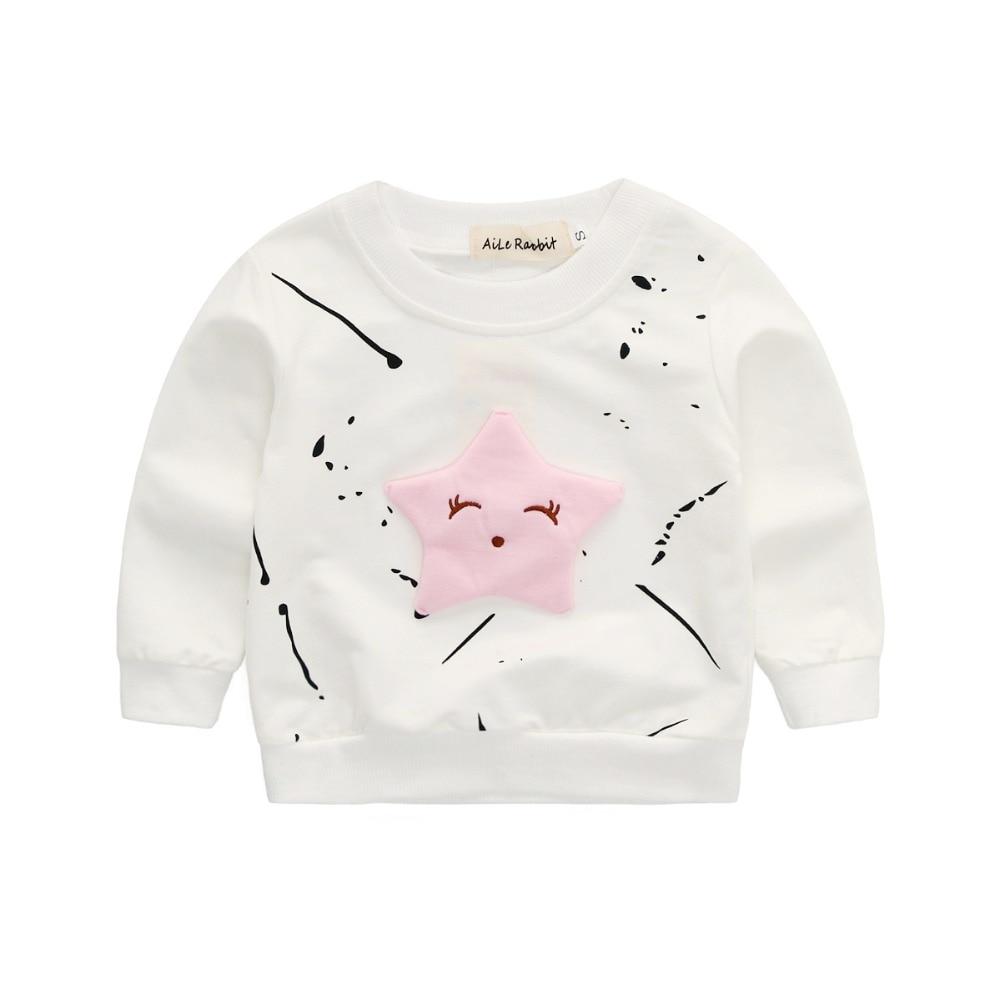Baby Girls Banner Star Long Sleeve T Shirts Secondary image