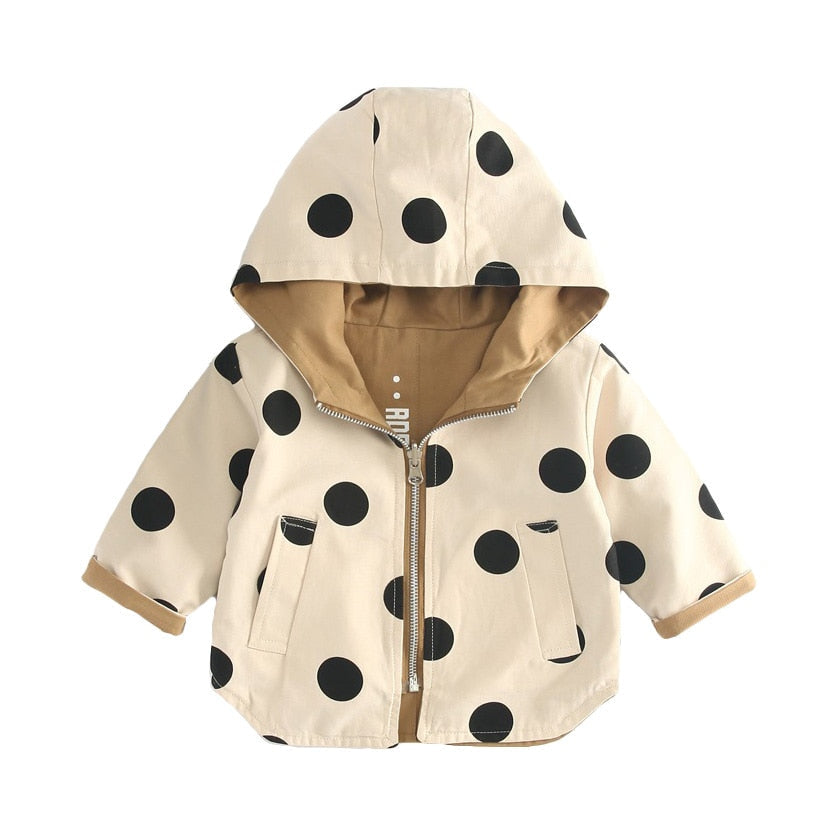 Baby Kids Jacket Coat Toddler Wear On Both Side Windbreak Fall Children Trench Coat Outerwear Baby Boys Girls Clothes - Sheseelady Main image