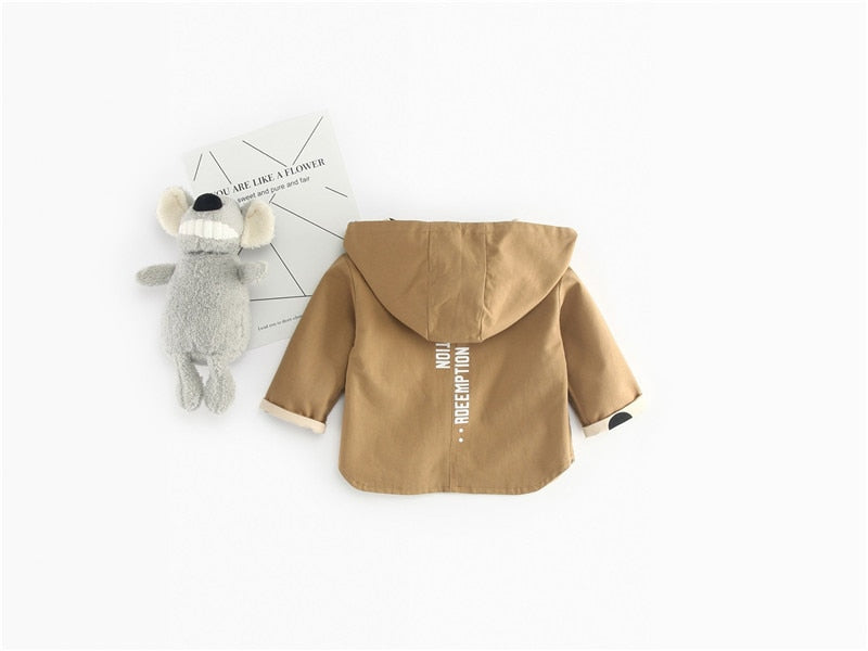 Casual Sweet Windbreak With Hood For Boys/Girls Secondary image