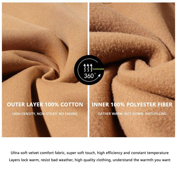 Fashion Hoodies Male Large Size Warm Fleece Coat Hoodies - Sheseelady