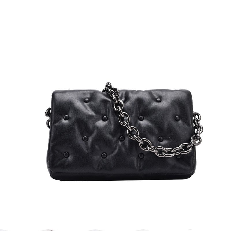 Women's Quality Shoulder Bags With Thick Metal Chain Main image