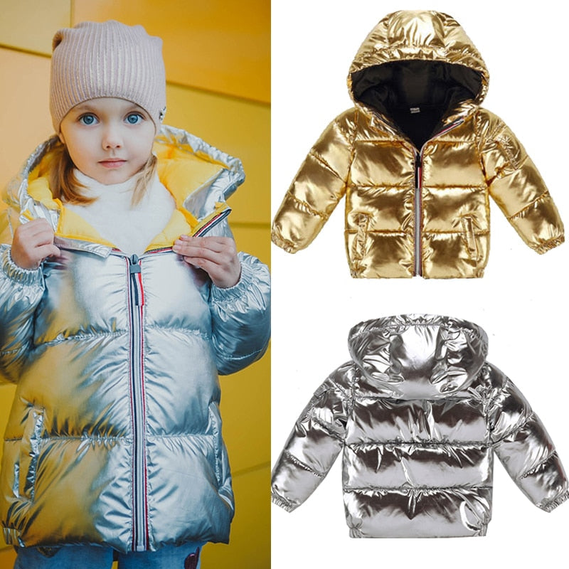 Children Winter Jacket Casual Hooded Coat Secondary image