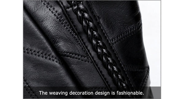 Luxury Trendy Womens' Soft Leather Tote Bag With Top-Handle