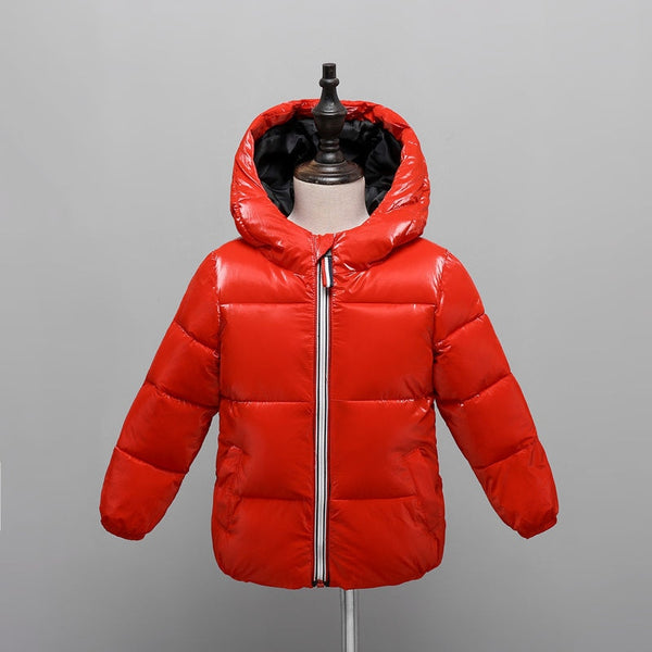 Children Winter Jacket Casual Hooded Coat - Sheseelady