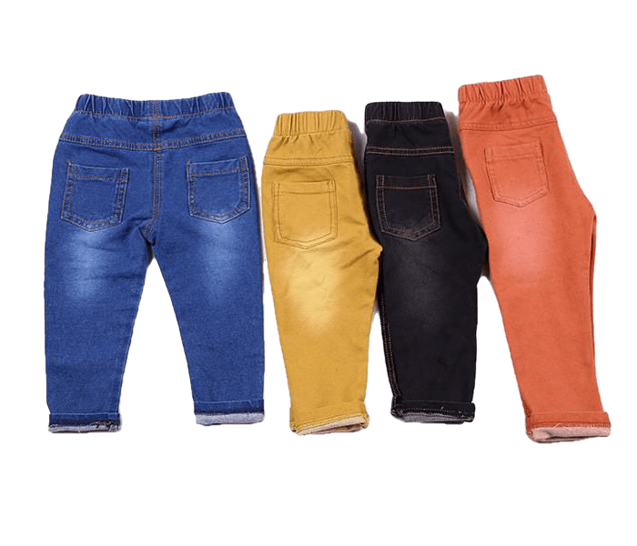 4 Colors Denim Pants And Cotton Trousers For Unisex Kids - Sheseelady Main image