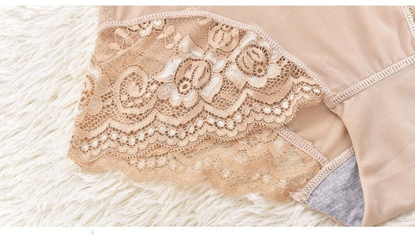 Comfortable Sexy Women's High Waist Slim Lace Shapewear For Hip/Abdomen Control