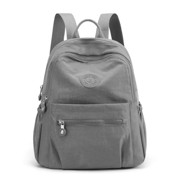 Fashionable Multi-functional Female Waterproof Nylon Backpack For Travel School