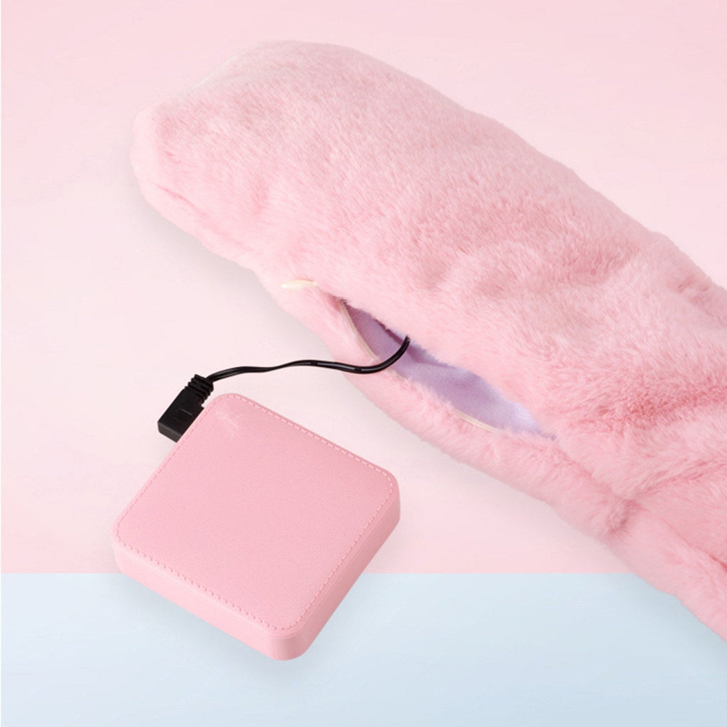 USB Heated Scarf, Waterproof Electric Neck Wrap for Men/Women