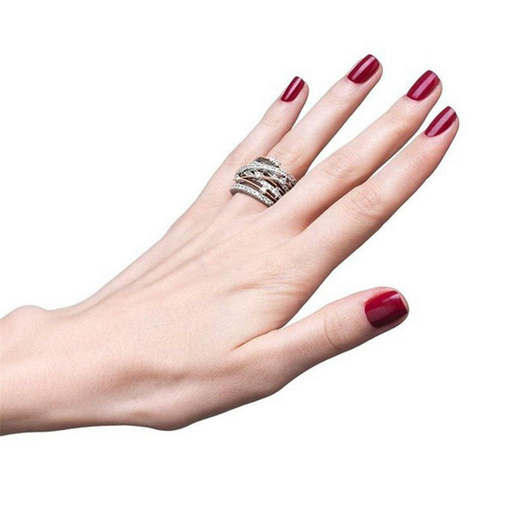 Zircon Stone Rings For Women Fashion Jewelry Engagement Wedding Ring