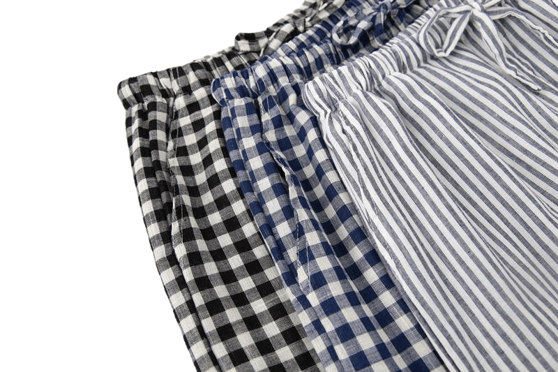 Loose Man Sleeping Pants Plaid Bottoms Pajamas Secondary image
