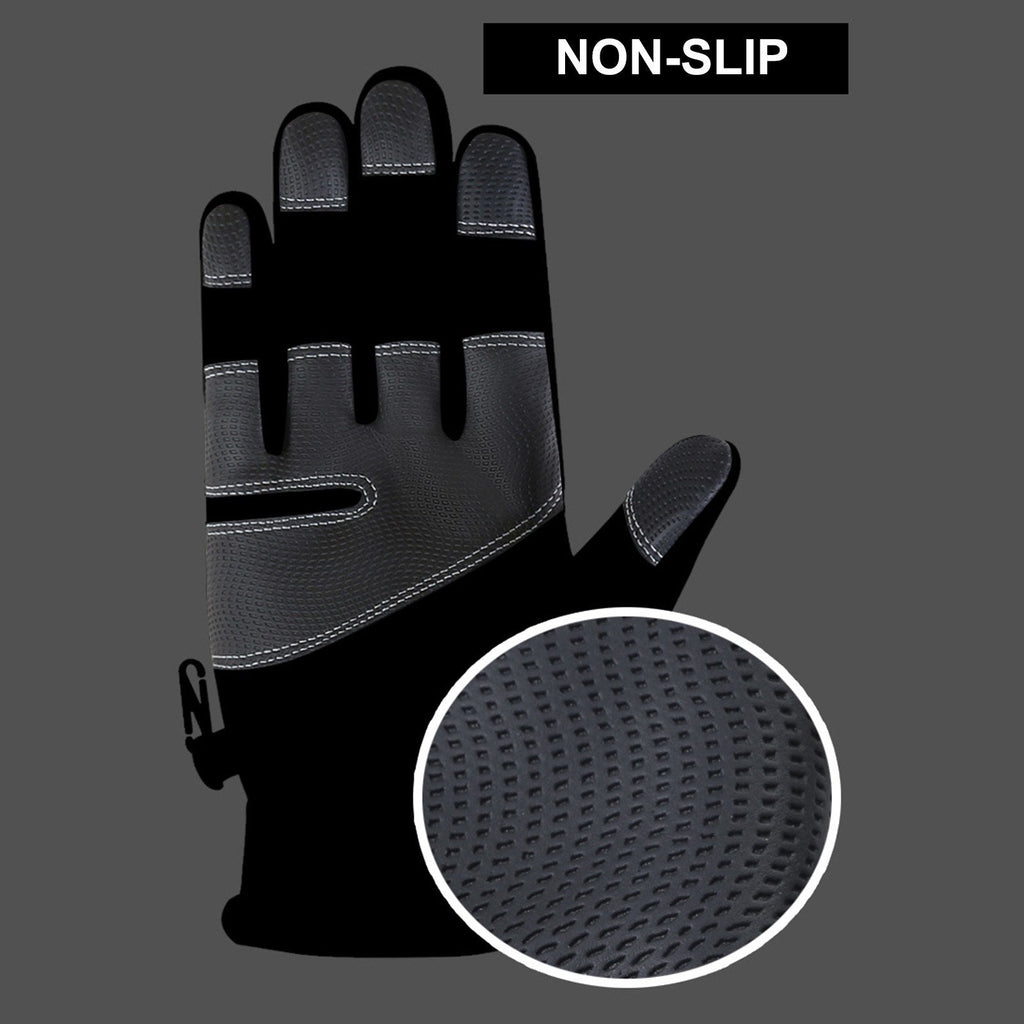 Touchscreen Windproof Waterproof Winter Gloves - Anti-Slip Outdoor Warmth