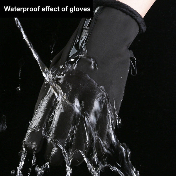 Touchscreen Windproof Waterproof Winter Gloves - Anti-Slip Outdoor Warmth