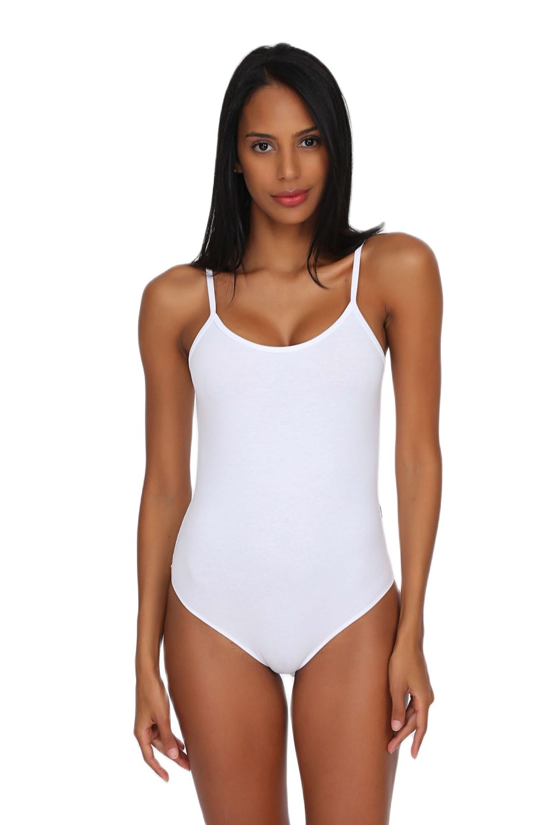 Casual Sexy Ladies' Skinny Cotton Bodysuit Main image