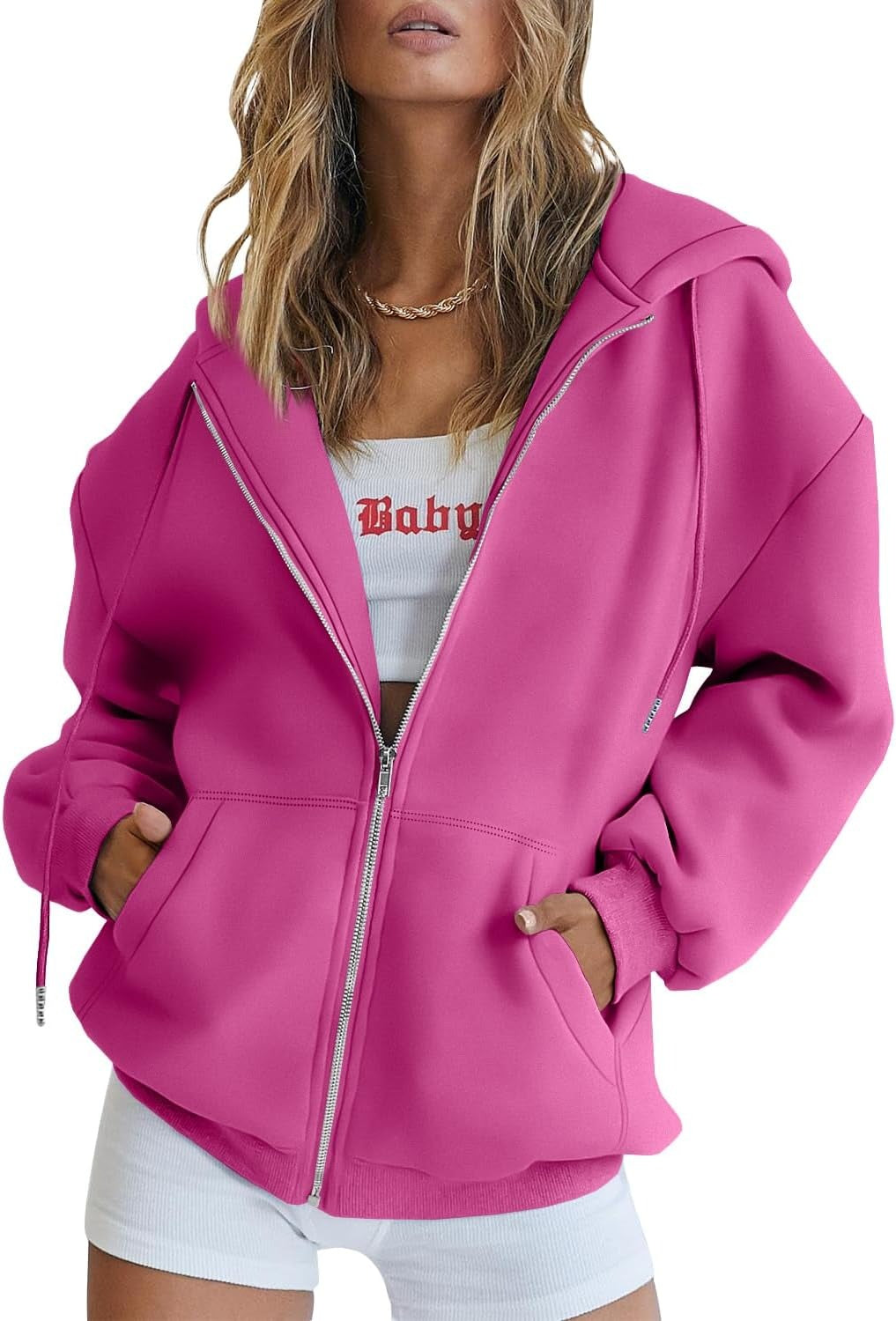 Women’s Teddy Coat – Warm & Cozy Winter Outerwear with Hood & Pockets