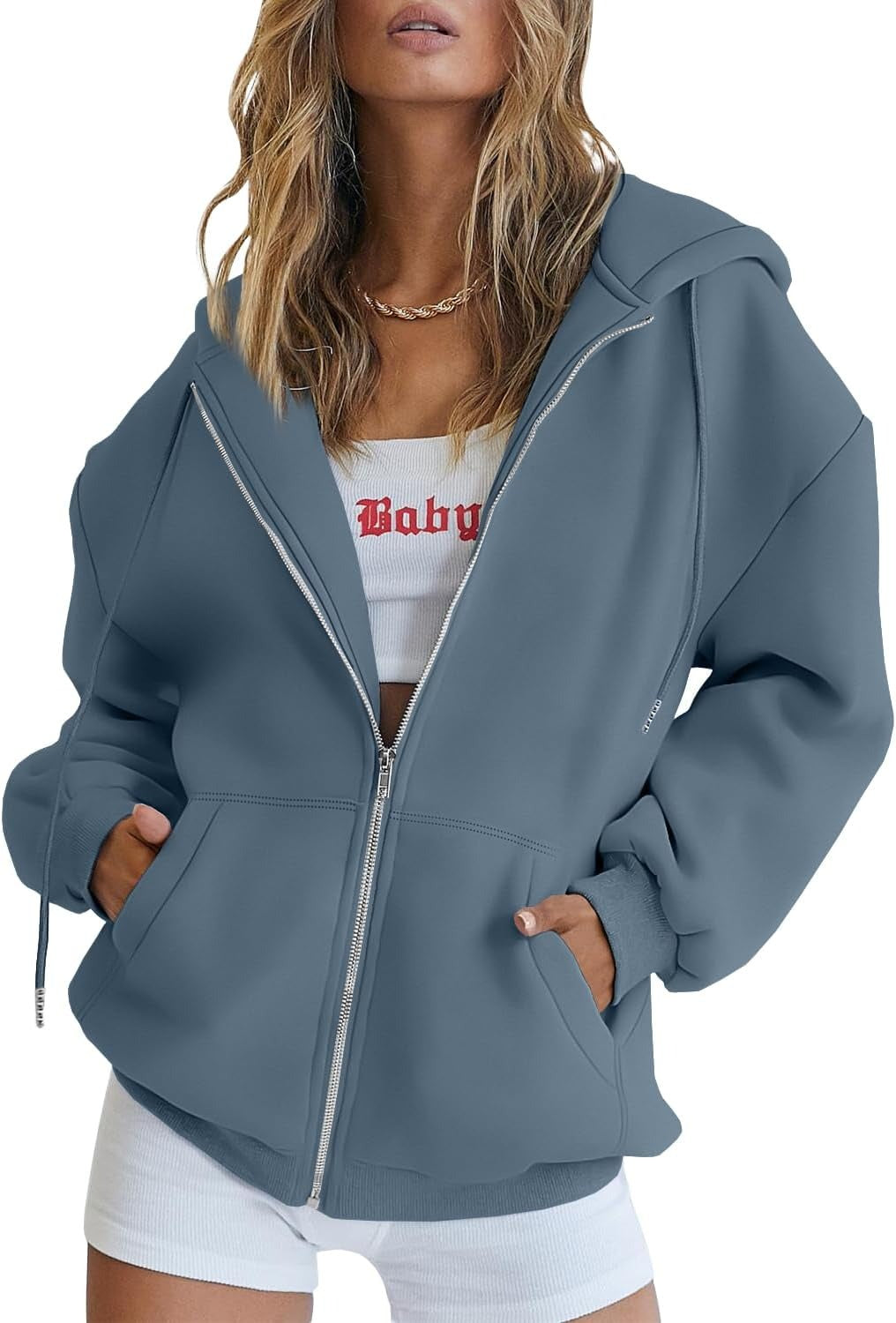 Women’s Teddy Coat – Warm & Cozy Winter Outerwear with Hood & Pockets