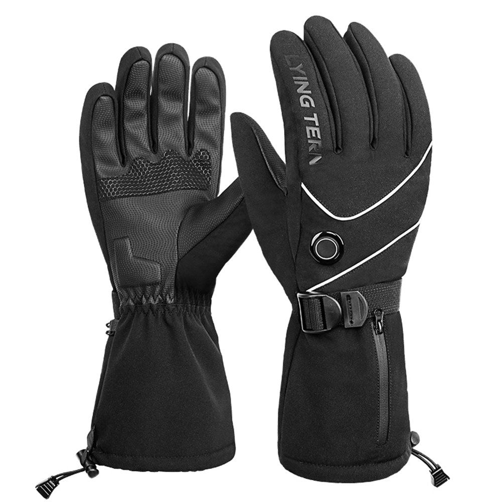 Heated Gloves Battery Powered Touchscreen Waterproof Winter Ski Climbing Hiking Cycling Main image