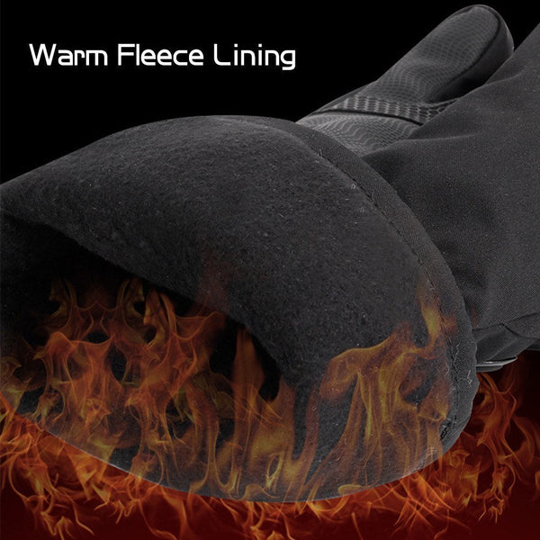 Heated Gloves Battery Powered Touchscreen Waterproof Winter Ski Climbing Hiking Cycling