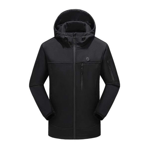 USB Heated Jacket Winter Electric Thermal Coat for Outdoor Fishing & Hiking