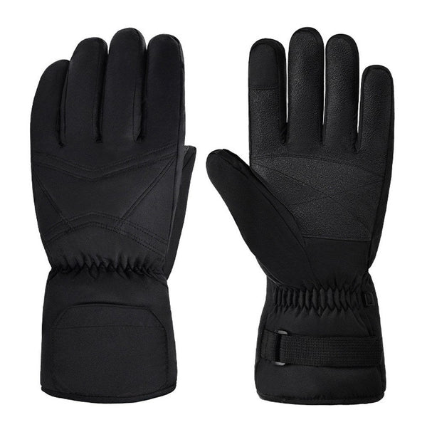 Waterproof Electric Heated Touchscreen Mittens with Battery Box
