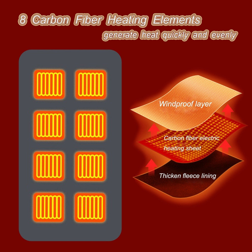 USB Rechargeable Washable Electric Thermal Scarf Blanket