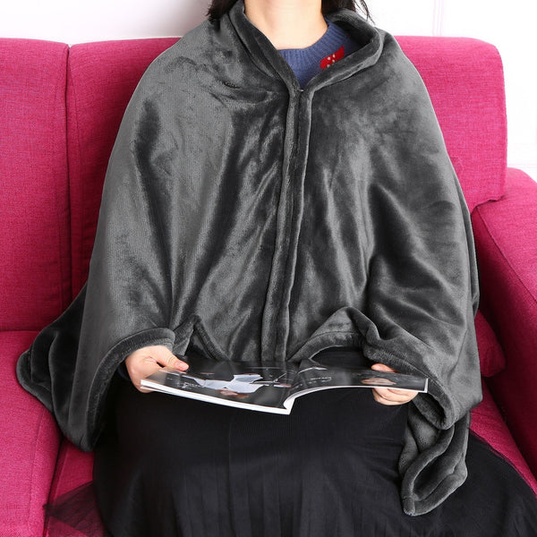 USB Rechargeable Washable Electric Thermal Scarf Blanket