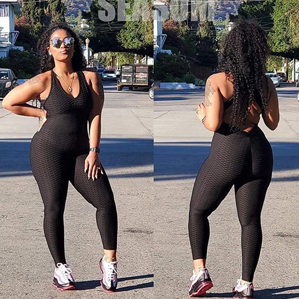 Fashionable Sexy Women's Sleeveless Backless Sportswear Secondary image