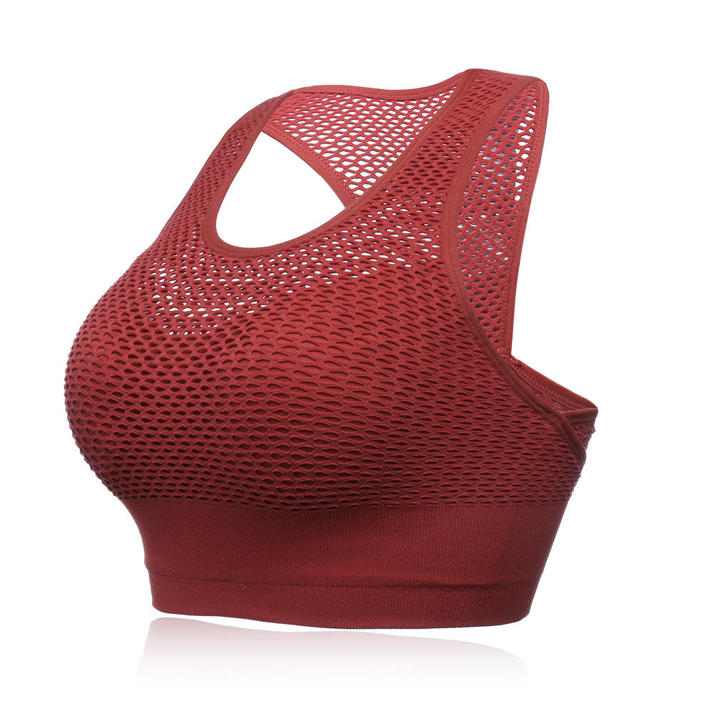Women Shockproof Quick Drying Padded Sexy Back Breathable Sports Bra