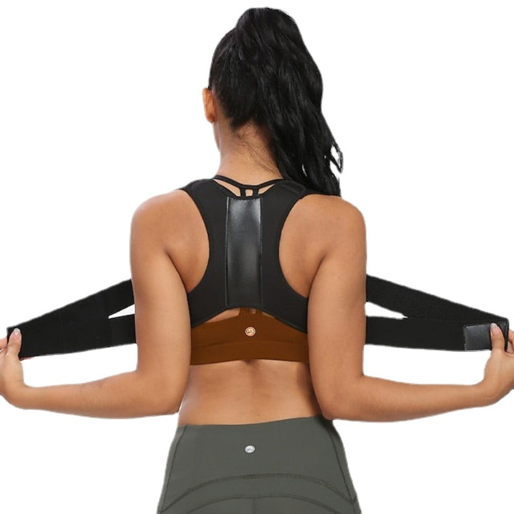 Adjustable Posture Corrector Brace for Men & Women - Comfortable Back, Shoulder & Neck Pain Relief Secondary image