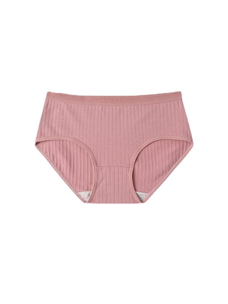 Plus Size Women's Antibacterial Cotton Breathable Comfy Panty