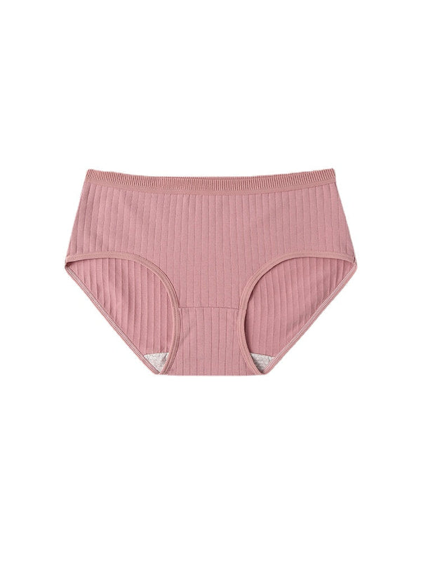 Plus Size Women's Antibacterial Cotton Breathable Comfy Panty