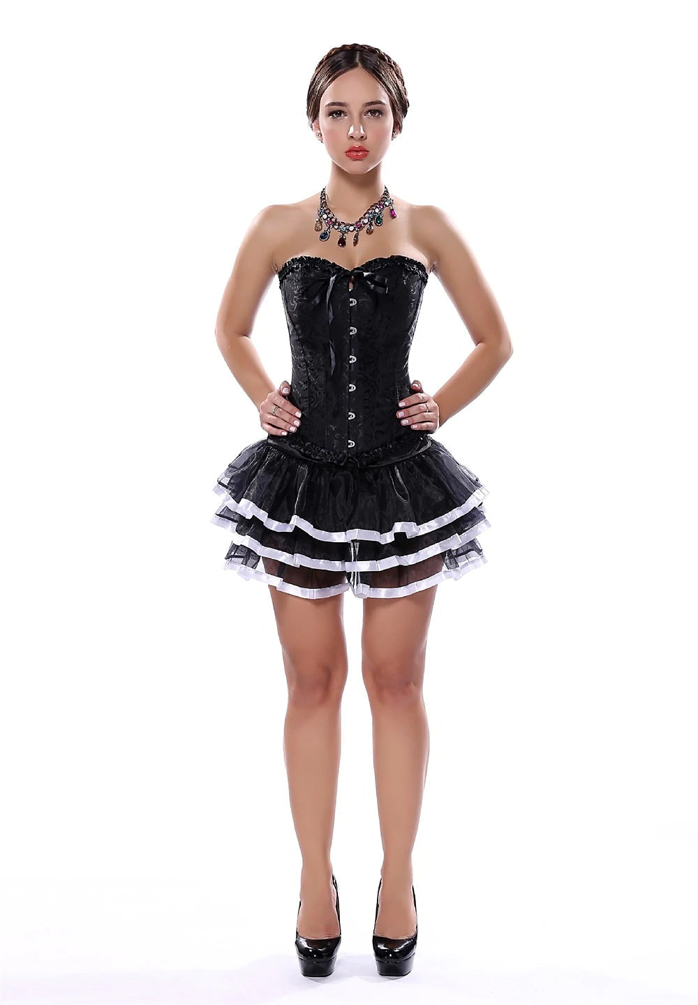 European and American Fashion Wedding Evening Dress Bottoming Abdomen Body Shaper Palace Corset