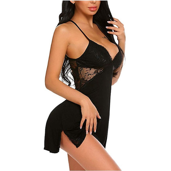 Women's Satin Sleeveless Nightgown - Comfortable Spring/Summer Pajamas for Home & Party