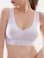 Plus Size Wireless Breathable Shockproof Running Yoga Sports Bra
