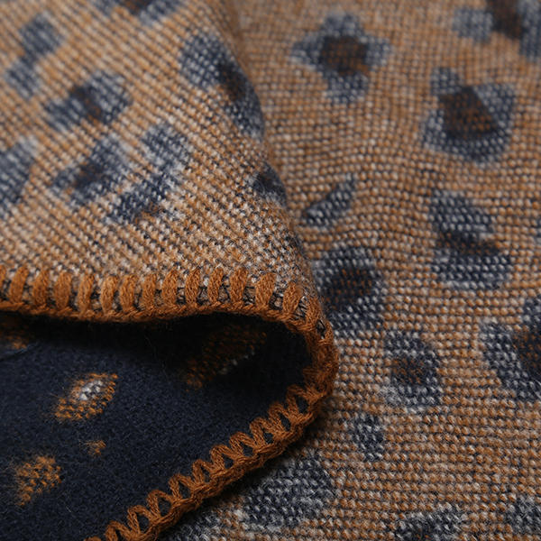 Women Printing Winter Warm Scarf Casual Leopard Pattern Scarf Shawl