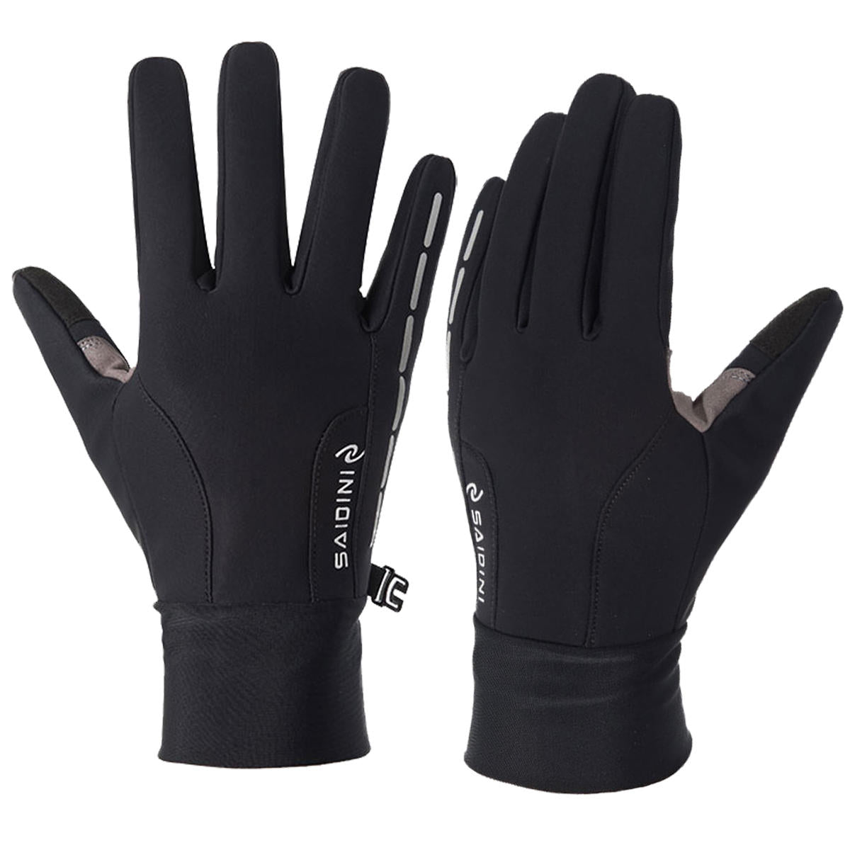 Waterproof Thermal Touch Screen Gloves - Non-slip, Warm Velvet for Outdoor Sports & Motorcycle Use Secondary image