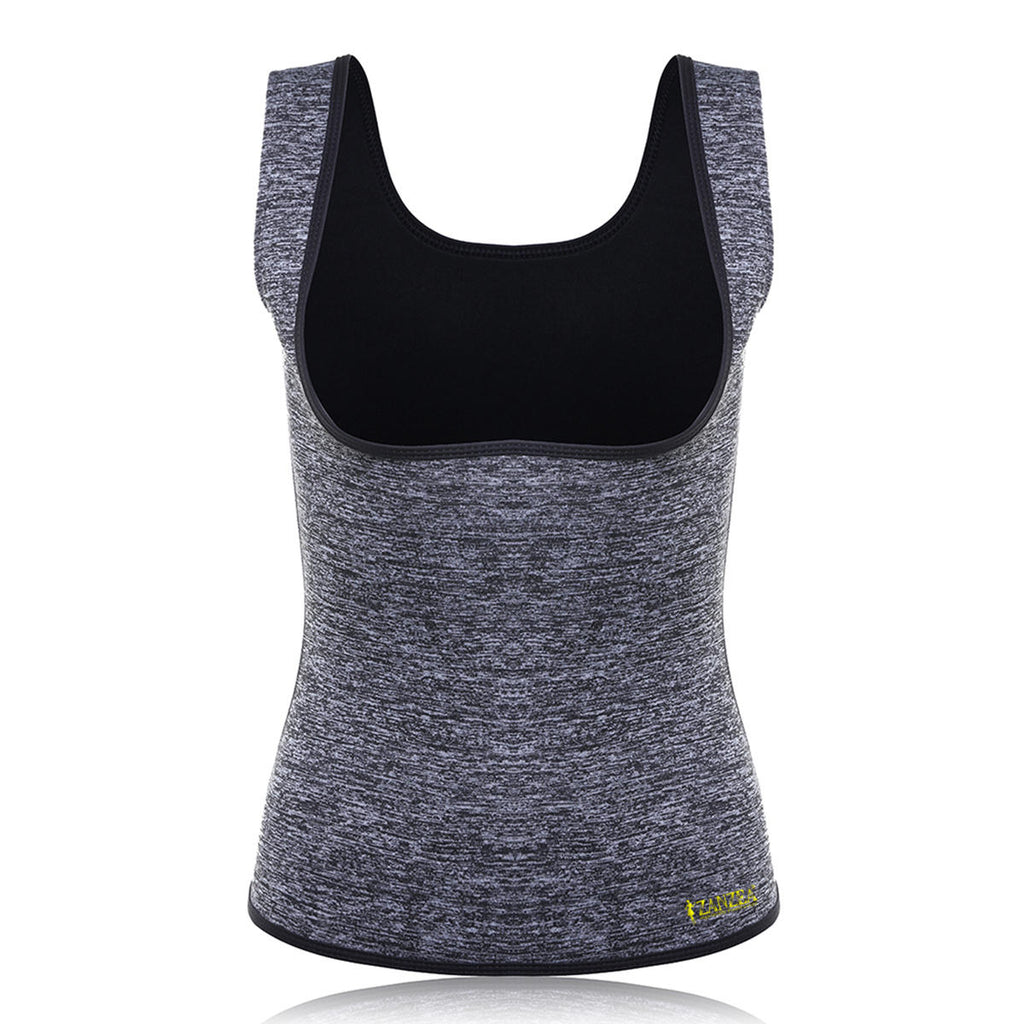Women Sweat Sauna Body Shaper Vest Thermo Neoprene Trainer Sliming Waist Belt Tracksuit