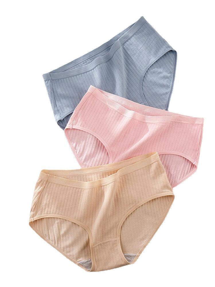 Plus Size Women's Antibacterial Cotton Breathable Comfy Panty Main image
