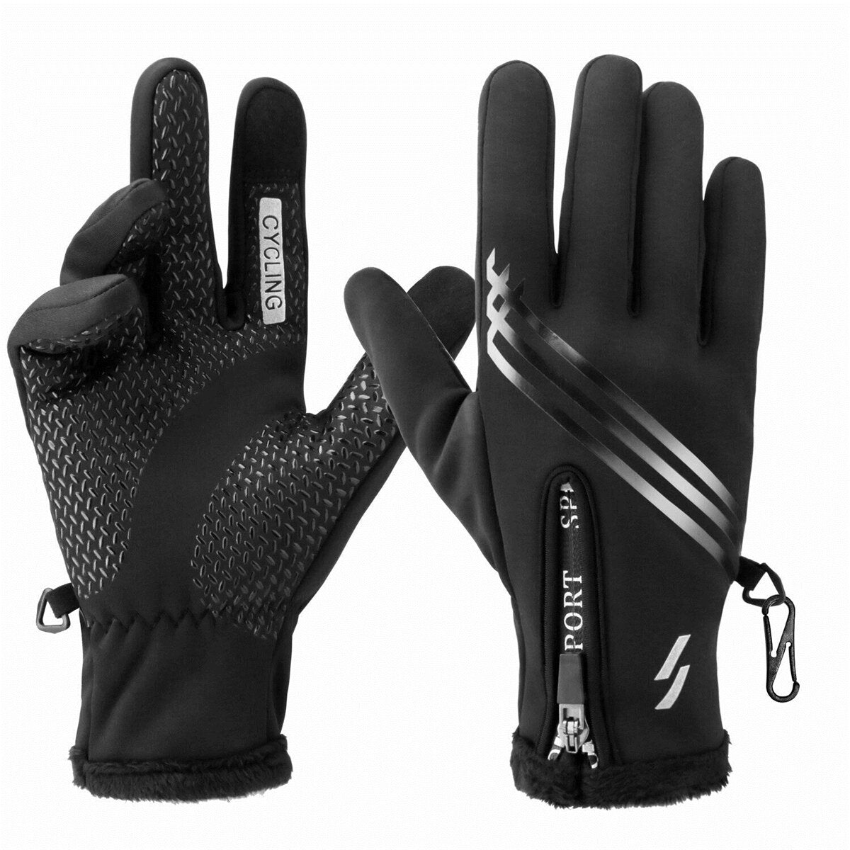 Touchscreen Waterproof Winter Gloves for Driving & Cycling - Anti-Slip, Warm Sports Gear Main image