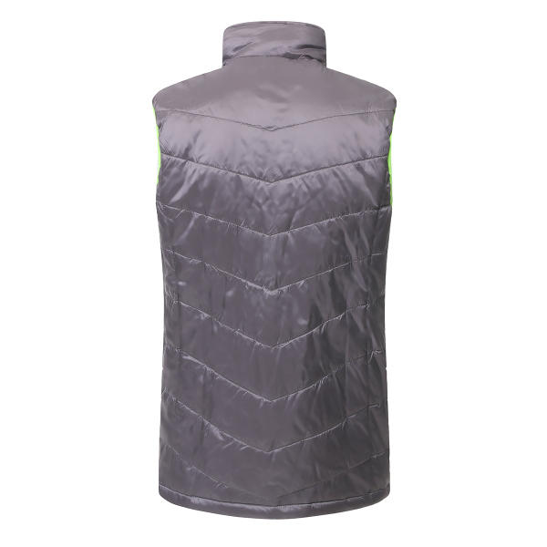 Gray Electric Heated Waterproof Motorcycle Riding Vest