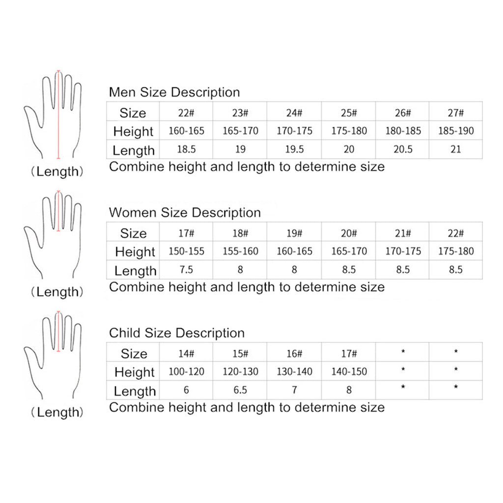 Hand Golf Gloves Sweat Absorbent Soft Breathable Multi Size