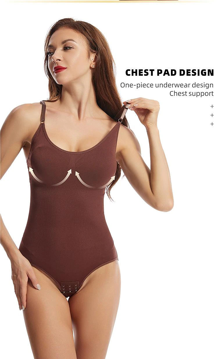 Shapewear Tummy Control Fajas Colombianas High Compression Body Shaper for Women Butt Lifter Thigh Slimmer