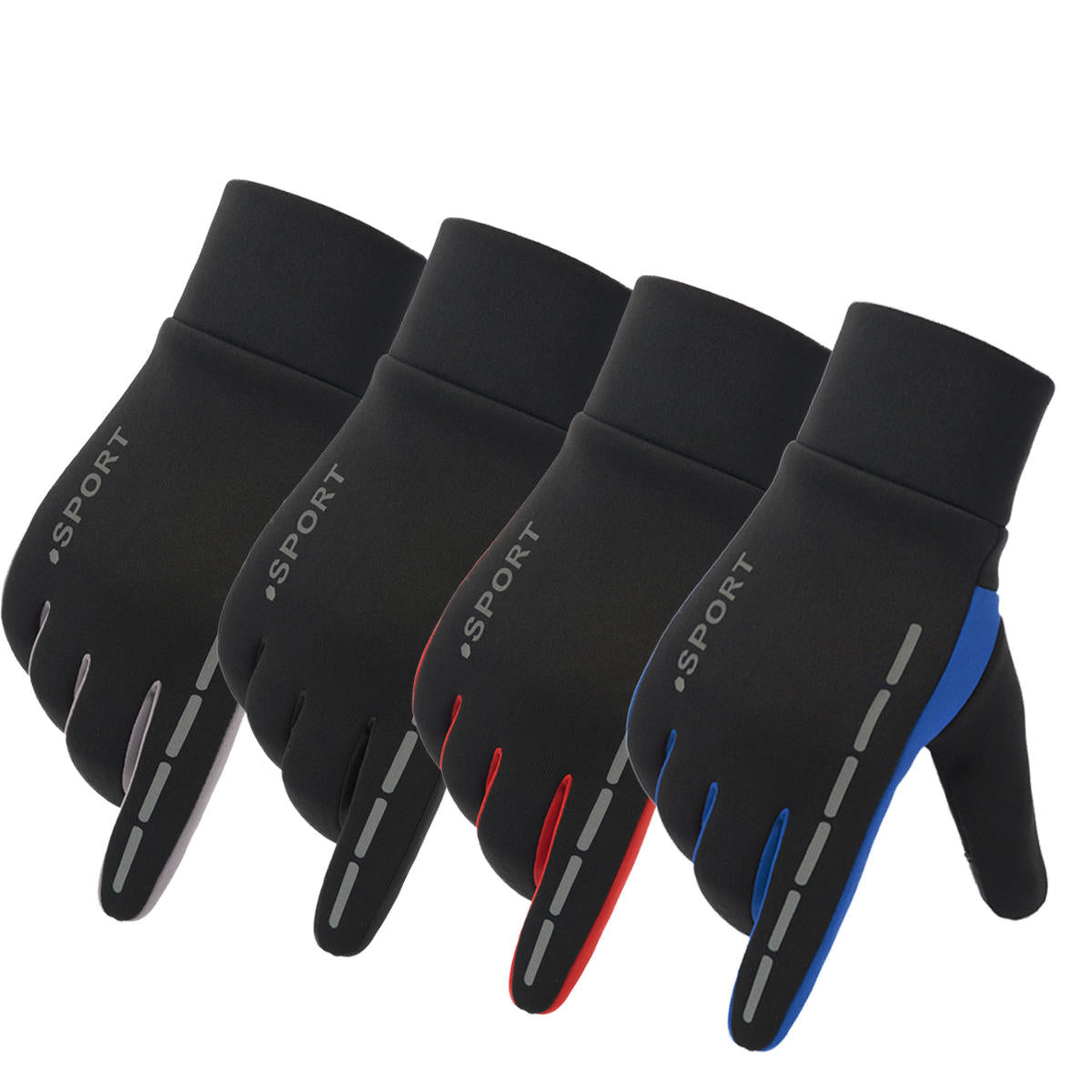 Winter Touchscreen Windproof Waterproof Outdoor Gloves for Driving, Motorcycle, Skiing, and Sports Main image