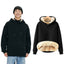 Men's Fleece Hoodie Sweatshirt - Animal & Letter Print Casual Long Sleeve with Pocket - Comfortable Dailywear for Fall & Winter