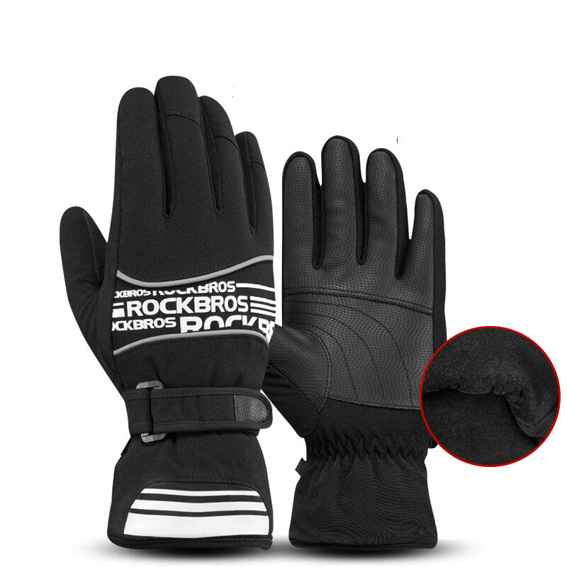 20 Degree Thermal Ski Gloves Waterproof Snowmobile Snowboard Glove Snow Men Female Snowboarding Fleece Skiing Gloves Main image